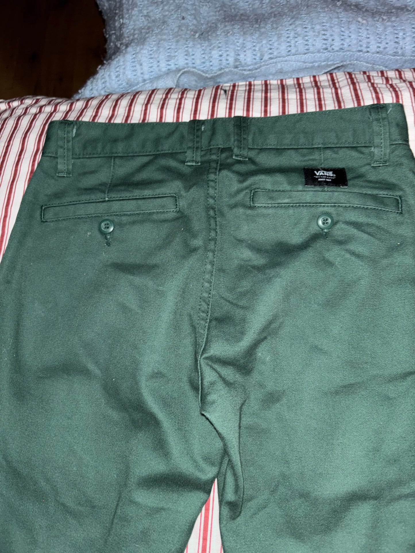 Pantalon vans vert