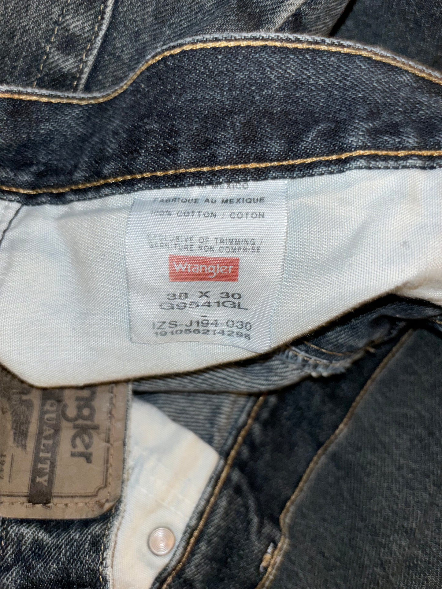 Jean wrangler homme